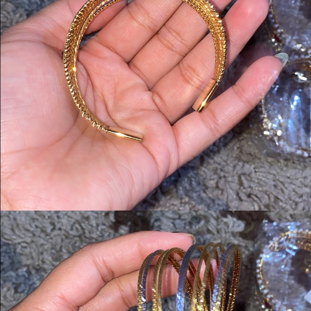 ๐ 14 Piece Gold Bangle Set ๐ - Picture 6 of 8